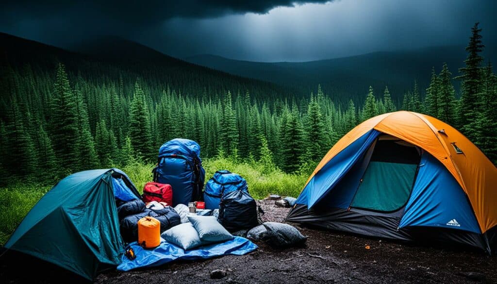 Notfallplan Camping