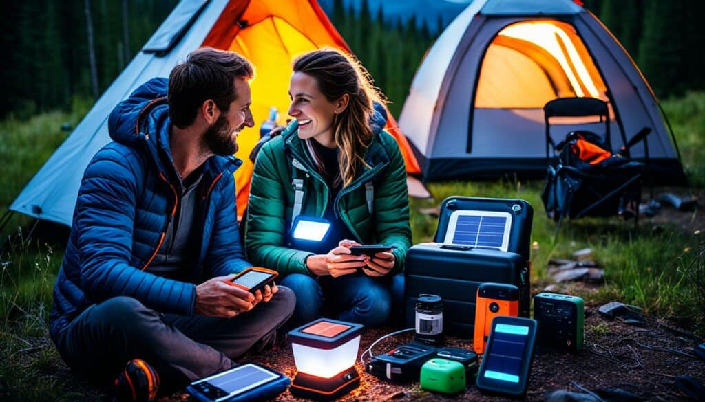 Solar Gadgets für autarkes Camping