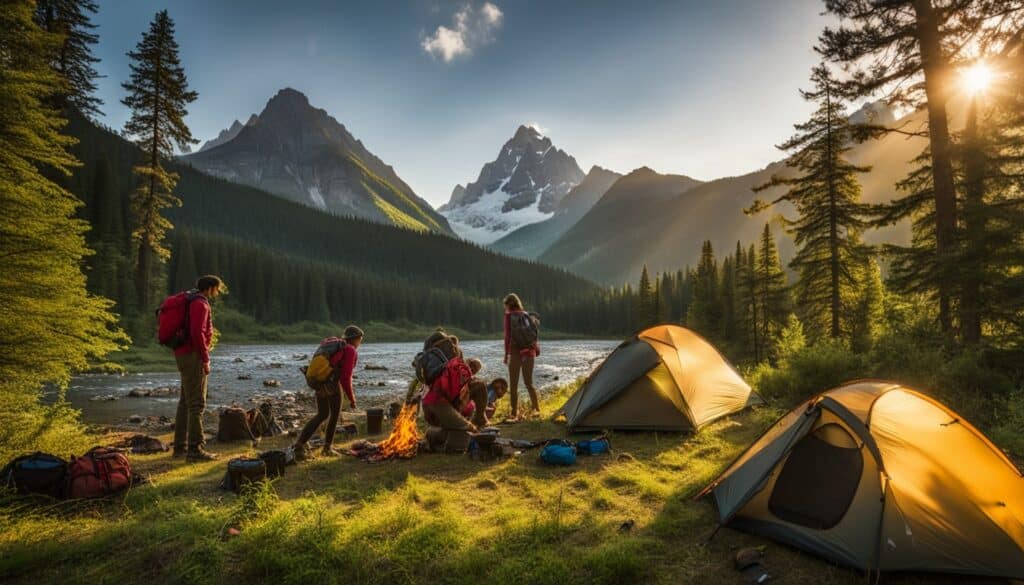Wandern und Trekking-Routen für Camper